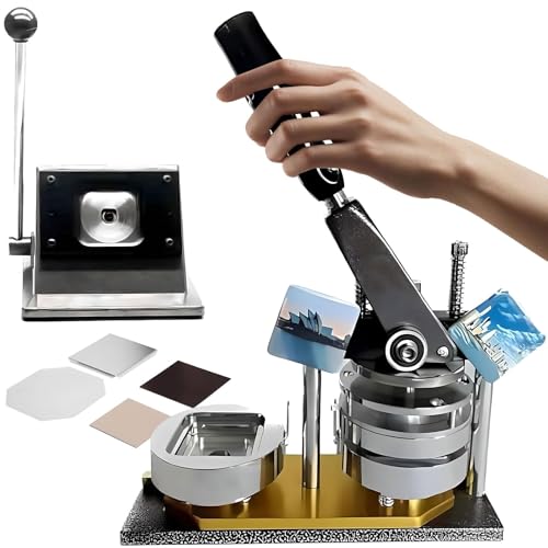 LSRFXF Button Abzeichen Maker mit Kühlschrankmagnet Schneider, Fotomagnetmaschine Garantieren eine Lange Lebensdauer, Erhöhen Sie die Erfolgsrate bei der Herstellung von Buttons LSRFXF Button Abzeichen Maker mit Kühlschrankmagnet Schneider, Fotomagnetmaschine Garantieren eine Lange Lebensdauer, Erhöhen Sie die Erfolgsrate bei der Herstellung von Buttons von LSRFXF