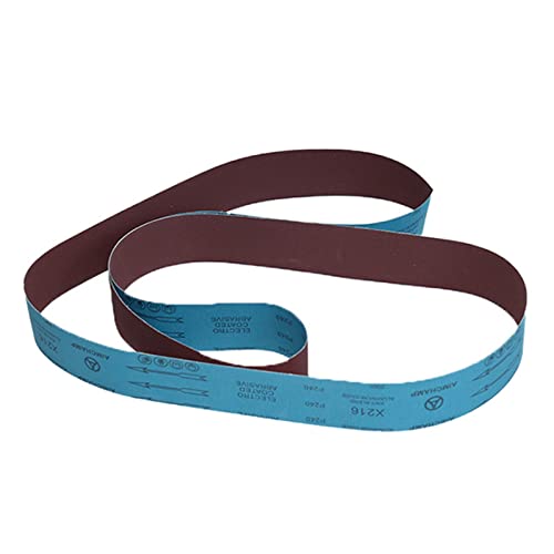 LSSEDA Schleifbänder, Zubehör for Bandschleifer, 10 Stück/Set 2100 x 50 mm/ 83 x 2 Zoll Schleifbänder 60#-600# Aluminiumoxid-Schleifbänder for Metallschleifen for Winkelschleifer LSSEDA Schleifbänder, Zubehör for Bandschleifer, 10 Stück/Set 2100 x 50 mm/ 83 x 2 Zoll Schleifbänder 60#-600# Aluminiumoxid-Schleifbänder for Metallschleifen for Winkelschleifer von LSSEDA