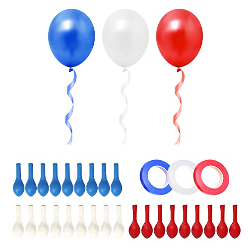 27 Stück Partyballons mit 3 Rollen Ballonband, Mini-Latexballons, Feierballons, dicke Latexballons für Geburtstagsfeierdekorationen, Hochzeiten von LSYYSL