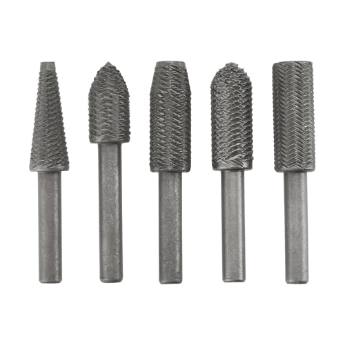 LT Easiyl 5 Stück Rotationsfeile aus Schnellarbeitsstahl Länge 58,7 Mm Griffdurchmesser 6,2 Mm Schleifbits Entgratwerkzeuge Verwendung Beim Fräsen Feilen Und Formen von Stählen LT Easiyl 5 Stück Rotationsfeile aus Schnellarbeitsstahl Länge 58,7 Mm Griffdurchmesser 6,2 Mm Schleifbits Entgratwerkzeuge Verwendung Beim Fräsen Feilen Und Formen von Stählen von LT Easiyl