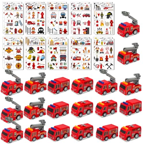 LTHOENG Feuerwehr Kindergeburtstag Mitgebsel,Feuerwehrmann Party Spielzeug,Feuerwehr Tattoo Geschenke Kinder,Feuerwehrauto Halloween Adventskalender Geburtstag Deko. LTHOENG Feuerwehr Kindergeburtstag Mitgebsel,Feuerwehrmann Party Spielzeug,Feuerwehr Tattoo Geschenke Kinder,Feuerwehrauto Halloween Adventskalender Geburtstag Deko. von LTHOENG