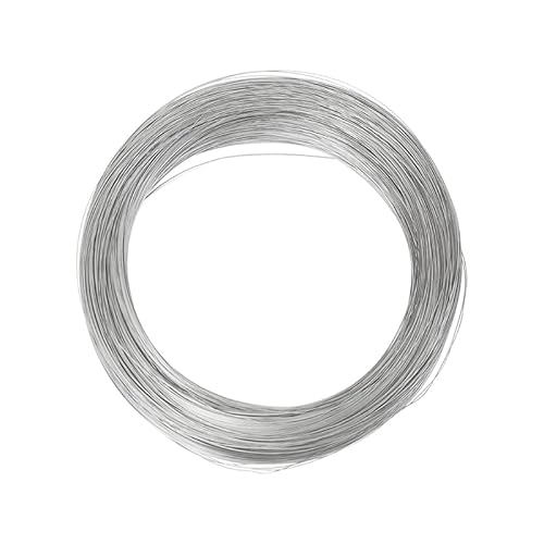 0,4 mm 304 Edelstahldraht, 10 m für Heimwerker, manuelle Kunst und Handwerk, Draht, Bailing Wire Sculpting Wire Artistic Wire Jewelry Making Wire Twine Bonsai Training Wire Garden Wire von LTKJ