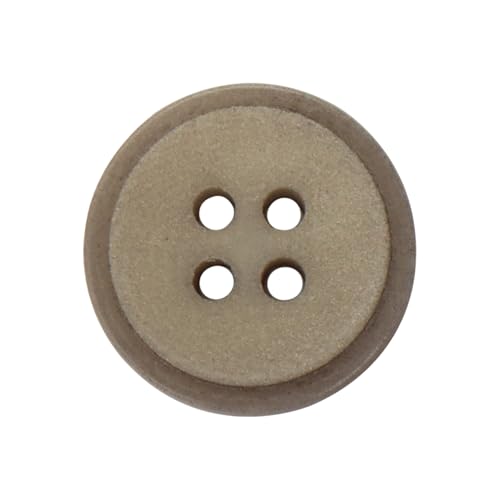 LTWHOME INOTIONSTYLE OEKO-TEX® Premium Knopf set 15mm/24L Grau 4-Loch-Knöpfe für Pullover 200 Stück JACS00022K von LTWHOME