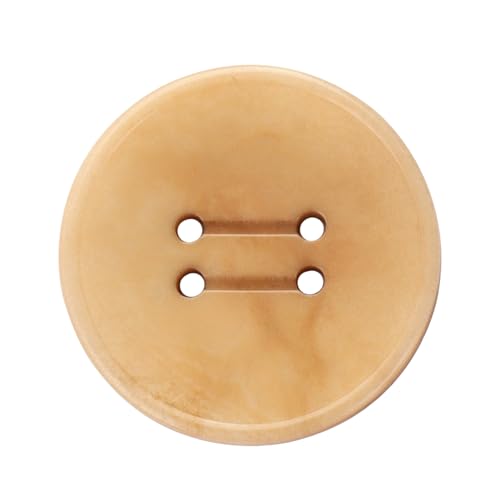 LTWHOME INOTIONSTYLE OEKO-TEX® Premium Knopf set 20mm 4-Loch-Knöpfe für Übermäntel Khaki 200 Stück JADS00629K von LTWHOME