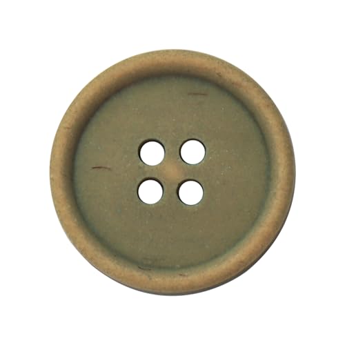 LTWHOME INOTIONSTYLE OEKO-TEX® Recyceltes Knopf set–Ökologisch & Nachhaltig 20mm 4-Loch-Knöpfe für Pullover Olivgrün 200 Stück ATCK00002K von LTWHOME