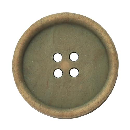 LTWHOME INOTIONSTYLE OEKO-TEX® Recyceltes Knopf set–Ökologisch & Nachhaltig 25mm 4-Loch-Knöpfe für Pullover Olivgrün 200 Stück ATCK00002K von LTWHOME