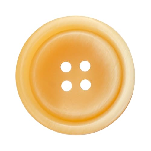 LTWHOME INOTIONSTYLE OEKO-TEX® Recyceltes Knopf set–Ökologisch & Nachhaltig 25mm 4-Loch-Knöpfe für Übermäntel Khaki 200 Stück AG7138K von LTWHOME