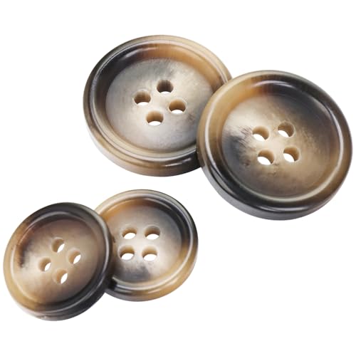 LTWHOME INOTIONSTYLE Premium Knopf-Set 15/20mm 4-Loch-Knöpfe für Frauen Anzüge Hellbraun 30 Stück IDD05232K LTWHOME INOTIONSTYLE Premium Knopf-Set 15/20mm 4-Loch-Knöpfe für Frauen Anzüge Hellbraun 30 Stück IDD05232K von LTWHOME