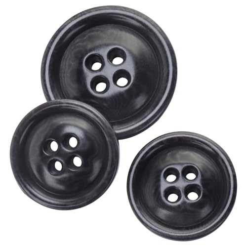 LTWHOME INOTIONSTYLE Premium Knopf-Set 20/25mm 4-Loch Elfenbein-Nuss-Knopf für Herrenmäntel & Nähzubehör in Grau, 16 Stück JADS00691K LTWHOME INOTIONSTYLE Premium Knopf-Set 20/25mm 4-Loch Elfenbein-Nuss-Knopf für Herrenmäntel & Nähzubehör in Grau, 16 Stück JADS00691K von LTWHOME