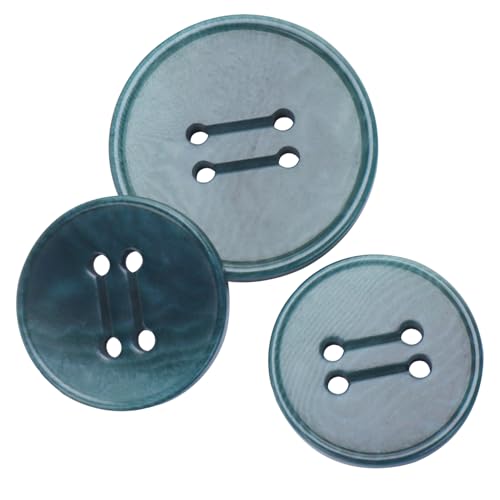 LTWHOME INOTIONSTYLE Premium Knopf-Set 20/25mm 4-Loch Elfenbein-Nuss-Knopf für Übermäntel Dunkelblau 16 Stück JADS00629K LTWHOME INOTIONSTYLE Premium Knopf-Set 20/25mm 4-Loch Elfenbein-Nuss-Knopf für Übermäntel Dunkelblau 16 Stück JADS00629K von LTWHOME