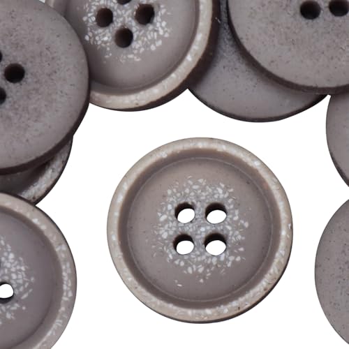 LTWHOME INOTIONSTYLE Recyceltes Knopfset – Ökologisch & Nachhaltig 15mm/24L 4-Loch-Knöpfe für Pullover Grau 72 Stück APDTK00002FK LTWHOME INOTIONSTYLE Recyceltes Knopfset – Ökologisch & Nachhaltig 15mm/24L 4-Loch-Knöpfe für Pullover Grau 72 Stück APDTK00002FK von LTWHOME