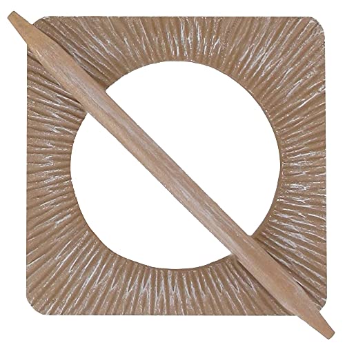 Raffhalter für Vorhänge MDF Porto Pm - Natur von LUANCE