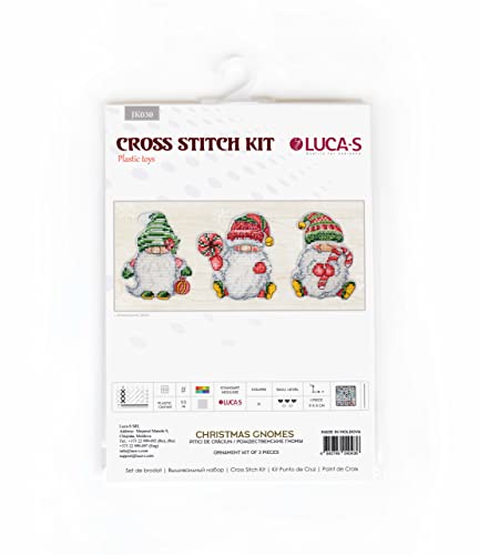 Luca-S Kreuzstich Set Spielset Weihnachtswichtel 3 Stk Zählmuster Luca-S Kreuzstich Set Spielset Weihnachtswichtel 3 Stk Zählmuster von Luca-S