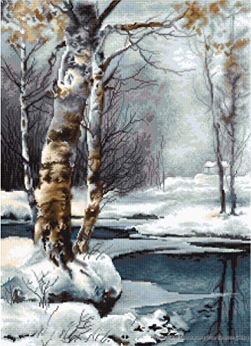 Luca-S B560 Winter Kreuzstichset, Baumwolle, mehrfarbig, 35x48,5cm Luca-S B560 Winter Kreuzstichset, Baumwolle, mehrfarbig, 35x48,5cm von LUCAS