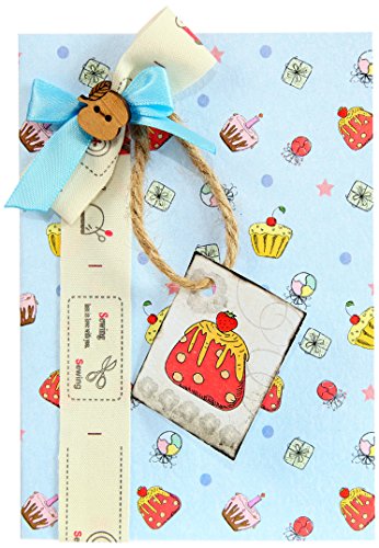 Luca-S LSA-1 Stickkarte, Motiv Süßigkeiten, Maße: 14,5 x 10 cm von LUCAS
