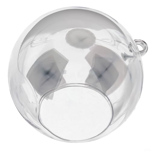 Hängepflanzen-Vasen aus klarem Borosilikatglas für Terrarien und Kerzenhalter (12 cm) von LUCKCDUO