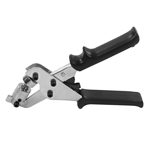 Hole Puncher mit Anti -Skid -Grip Eisen Schaltschlag, Tragbares Loch Puncher Kit, Gürtellochpunch, Loch Werkzeug für Zeltmarke, Leder, PVC Banner von LUCKDANO