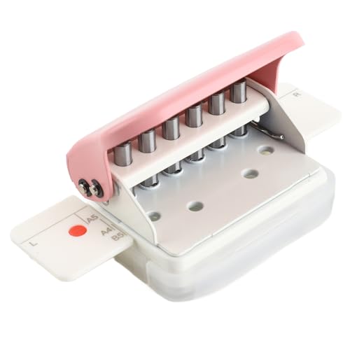 LUCKDANO 99H9 Hole Puncher 30hole 20hole 26hole Papier A4 B5 A5 Looseleaf Manual Stochermaschine Pink für Office School Supplies LUCKDANO 99H9 Hole Puncher 30hole 20hole 26hole Papier A4 B5 A5 Looseleaf Manual Stochermaschine Pink für Office School Supplies von LUCKDANO