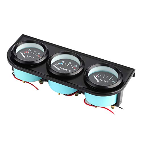 LUCKDANO Auto -Messgeräte, Messgeräte für Autos Messen Cluster mit Accessoires Metall für 12 -V LUCKDANO Auto -Messgeräte, Messgeräte für Autos Messen Cluster mit Accessoires Metall für 12 -V von LUCKDANO