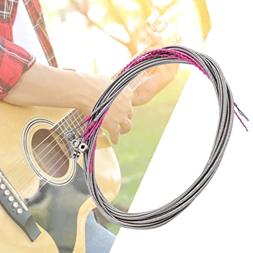 LUCKDANO E -Gitarrenschnüre, Rotes Samt um Kopf und Schwanz Edelstahl Draht Ein Gutes Gefühl LUCKDANO E -Gitarrenschnüre, Rotes Samt um Kopf und Schwanz Edelstahl Draht Ein Gutes Gefühl von LUCKDANO