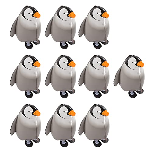 LUCKDANO Penguinballons, Luftballons Walking Animalballons Aluminium Folie Party Balloons 10pcs Stehend Pinguin Leuchtende Farben für Party Babyparty LUCKDANO Penguinballons, Luftballons Walking Animalballons Aluminium Folie Party Balloons 10pcs Stehend Pinguin Leuchtende Farben für Party Babyparty von LUCKDANO