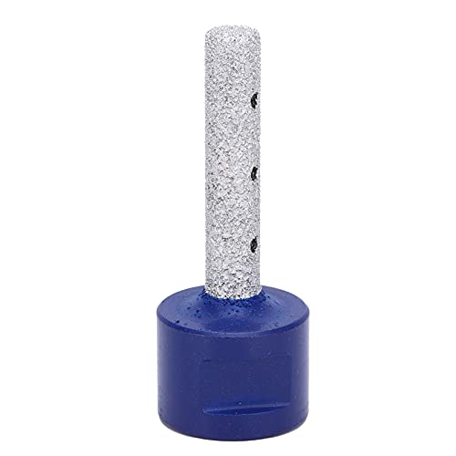 LUCKDANO Polierter Flacher Bohrer, Mörtelwerkzeuggewindefäden Cutter Gerade Shank -Schaft -Blenden Blenden Polieren der Reisbohrmaschine (10 cm) von LUCKDANO