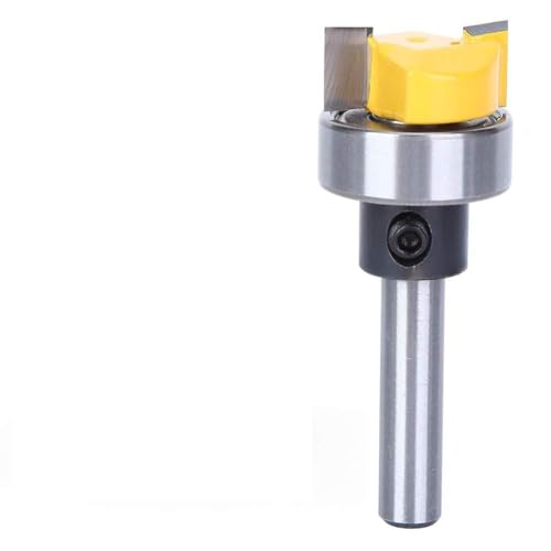 LUCKDANO Router -Bits, Router Guides für Holzbearbeitung Flush Trimm Bit Lager Geradees Holzbearbeitungsschneider 6x3/4x8 Zementiertes Carbid -Schneidwerkzeug von LUCKDANO