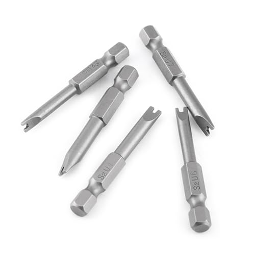 LUCKDANO S2 Legierungstahl Magnetische U-förmige Bits Eingestellt 1/4 Sechskant Shank 50 Mm Länge von LUCKDANO