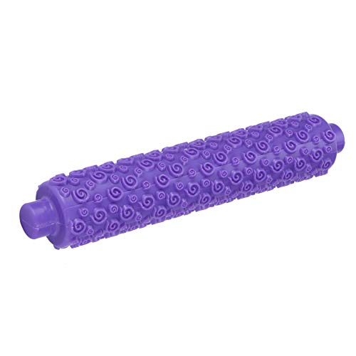 LUCKDANO Texturwalze, Keramikstempel für Tontontexturwalze mit Exquisiten Druckmustern Food Grade Plastik -Präd -Rollen Backgebäck Zum Herstellen von Kuchen, Chotten, Keksen, (Nr. 13 lila kurzer LUCKDANO Texturwalze, Keramikstempel für Tontontexturwalze mit Exquisiten Druckmustern Food Grade Plastik -Präd -Rollen Backgebäck Zum Herstellen von Kuchen, Chotten, Keksen, (Nr. 13 lila kurzer von LUCKDANO
