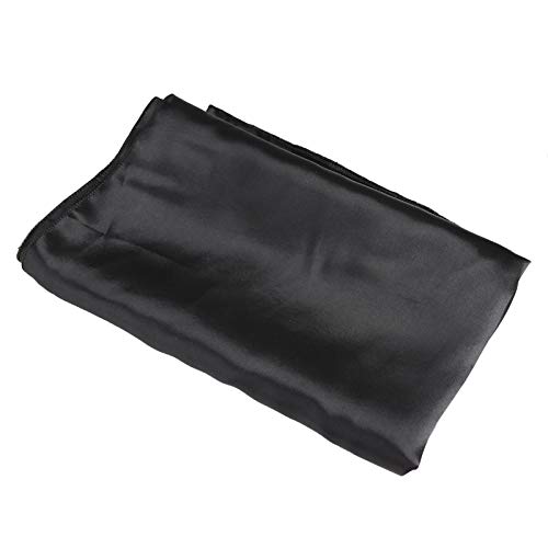 LUCKDANO Tischtuch, Party Tischtücher Square Tischdecke Flecken Proof Table Cover 145x320 cm für Bankett Hochzeitsfeierdekoration (Black) von LUCKDANO