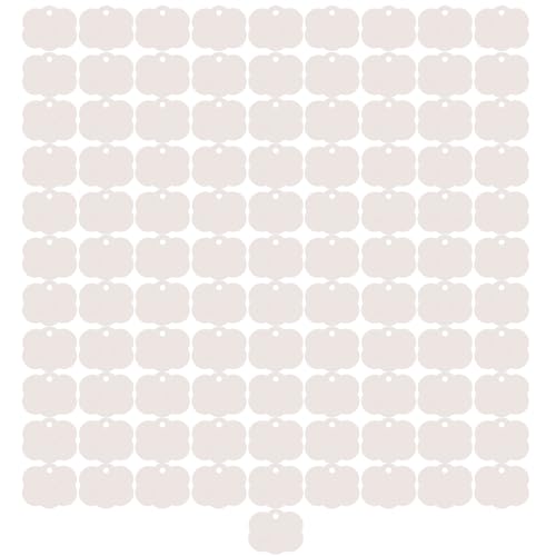 LUCKGONI 100 Stück Haarspangen-Karten, dekorative Halskettenkarten, Schmuck-Display-Karten, Papierstruktur, Halskettenverpackungskarten LUCKGONI 100 Stück Haarspangen-Karten, dekorative Halskettenkarten, Schmuck-Display-Karten, Papierstruktur, Halskettenverpackungskarten von LUCKGONI