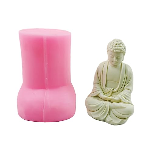 LUCKGONI Buddhas Statue Dekoration Kerze Silikonform Epoxidharz DIY Ornamente Herstellung Seife Schmelzen Harz Ton Heimdekoration LUCKGONI Buddhas Statue Dekoration Kerze Silikonform Epoxidharz DIY Ornamente Herstellung Seife Schmelzen Harz Ton Heimdekoration von LUCKGONI