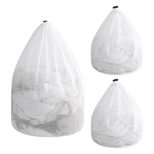 LUCKGONI Kulturbeutel aus verdicktem Netzstoff für empfindliche Unterwäsche, Polyester-Stoff, Waschmaschine, Dessous, Wäscheschutz von LUCKGONI