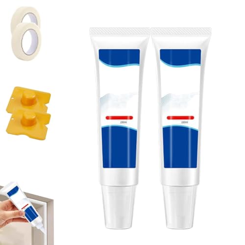 Britneed Edge Strip Anti-Detachment Glue - Heavy Duty Construction Adhesive, Kantenstreifen Anti-Ablösungs-Kleber, schnell trocknend Wasserfester Holzleim, Hochfest Allzweckkleber für Möbel (2Set) von LUCKKY