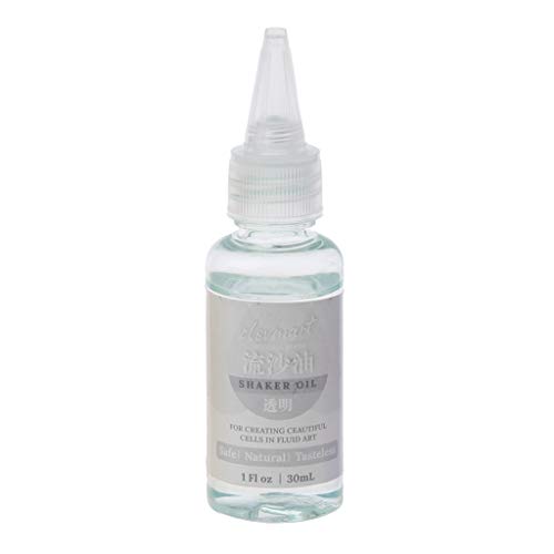 LUDAKE 30ml Silikonöl für Acrylgießen perfekt für Acrylfarbe und Gießtechnik - für beeindruckende Effekte LUDAKE 30ml Silikonöl für Acrylgießen perfekt für Acrylfarbe und Gießtechnik - für beeindruckende Effekte von LUDAKE
