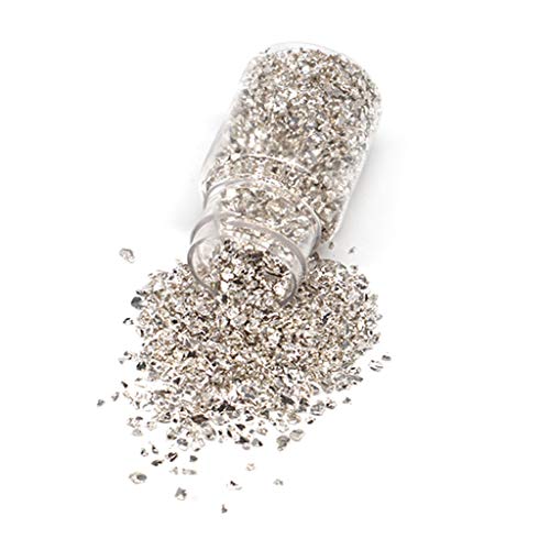LUDAKE Metall-Schottersteine, Basteln, Schmuckherstellung, Füllung, dekorative Kristalle, UV-Harz, Untersetzer, Füller, Nagelkunst-Dekoration LUDAKE Metall-Schottersteine, Basteln, Schmuckherstellung, Füllung, dekorative Kristalle, UV-Harz, Untersetzer, Füller, Nagelkunst-Dekoration von LUDAKE