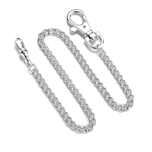 LUDAKE Uhrenketten, modische Ersatzkette für antike Quarz, Vintage-Taschenuhr, Legierung, T-Bar, Albert-Kette, Schlüssel-Anhänger LUDAKE Uhrenketten, modische Ersatzkette für antike Quarz, Vintage-Taschenuhr, Legierung, T-Bar, Albert-Kette, Schlüssel-Anhänger von LUDAKE