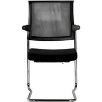 LÜLLMANN Besucherstuhl 221810 schwarz Stoff, 1 St. von LÜLLMANN