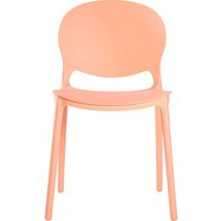 LÜLLMANN Besucherstuhl 230806 rose Kunststoff, 1 St. von LÜLLMANN
