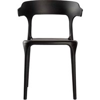 LÜLLMANN Besucherstuhl 230810 schwarz Kunststoff, 1 St. von LÜLLMANN