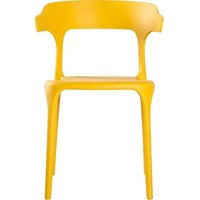 LÜLLMANN Besucherstuhl 230812 gelb Kunststoff, 1 St. von LÜLLMANN