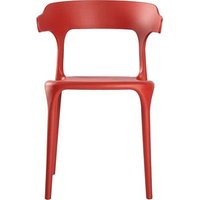 LÜLLMANN Besucherstuhl 230813 rostrot Kunststoff, 1 St. von LÜLLMANN