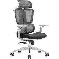 LÜLLMANN Bürostuhl, 210470 Stoff schwarz, Gestell alu von LÜLLMANN