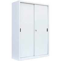 LÜLLMANN Schiebetürenschrank, 550167 signalweiß 4 Fachböden 120,0 x 45,0 x 195,0 cm LÜLLMANN Schiebetürenschrank, 550167 signalweiß 4 Fachböden 120,0 x 45,0 x 195,0 cm von LÜLLMANN