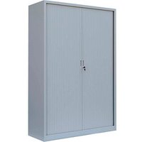 LÜLLMANN Schiebetürenschrank, 555160 lichtgrau 4 Fachböden 120,0 x 45,7 x 195,0 cm von LÜLLMANN