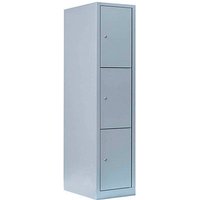 LÜLLMANN Schließfachschrank lichtgrau 523310, 3 Schließfächer 41,5 x 50,0 x 180,0 cm LÜLLMANN Schließfachschrank lichtgrau 523310, 3 Schließfächer 41,5 x 50,0 x 180,0 cm von LÜLLMANN