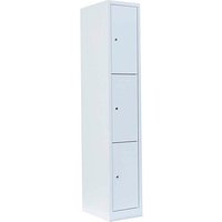 LÜLLMANN Schließfachschrank signalweiß 520317, 3 Schließfächer 31,5 x 50,0 x 180,0 cm LÜLLMANN Schließfachschrank signalweiß 520317, 3 Schließfächer 31,5 x 50,0 x 180,0 cm von LÜLLMANN