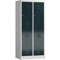ClassiX Spind anthrazit, lichtgrau X-523228, 4 Schließfächer 80,0 x 50,0 x 180,0 cm ClassiX Spind anthrazit, lichtgrau X-523228, 4 Schließfächer 80,0 x 50,0 x 180,0 cm von ClassiX