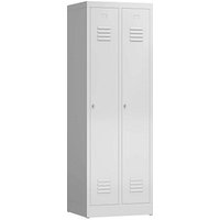 ClassiX Spind lichtgrau X-510120, 2 Schließfächer 59,0 x 50,0 x 180,0 cm ClassiX Spind lichtgrau X-510120, 2 Schließfächer 59,0 x 50,0 x 180,0 cm von ClassiX