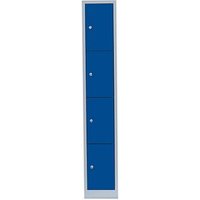 LÜLLMANN Schließfachschrank lichtgrau, enzianblau 520411, 4 Schließfächer 31,5 x 50,0 x 180,0 cm LÜLLMANN Schließfachschrank lichtgrau, enzianblau 520411, 4 Schließfächer 31,5 x 50,0 x 180,0 cm von LÜLLMANN